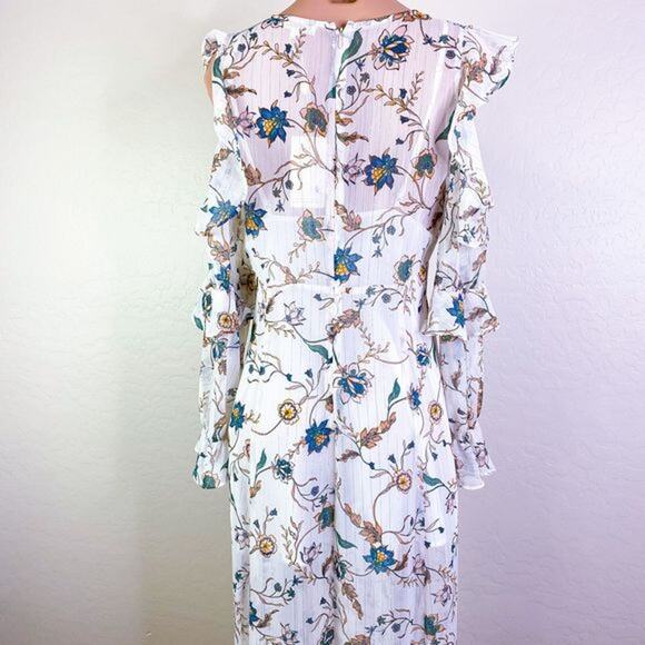 For Love & Lemons Elyse Ruffled Maxi Dress - Picture 11 of 12